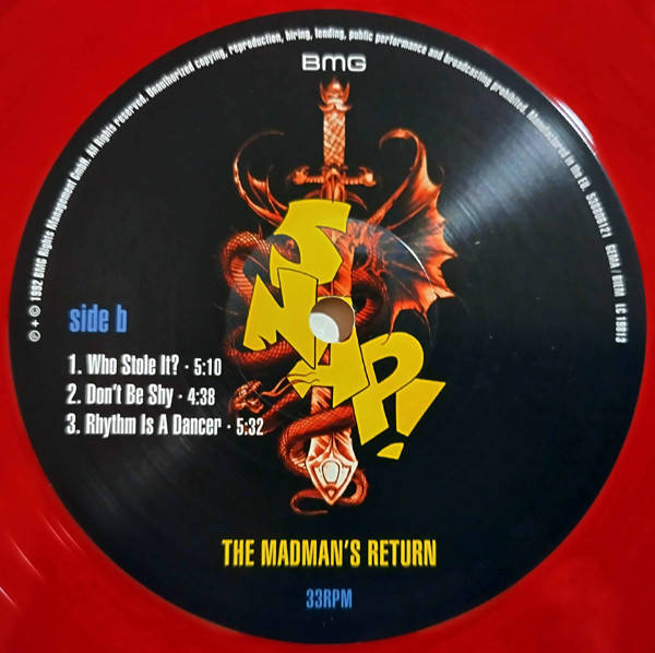 Snap – The Madman&#039;s Return (2LP color)